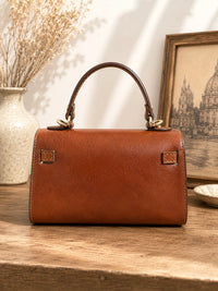 Celestine Italian Leather Top Handle Bag