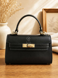 Celestine Italian Leather Top Handle Bag