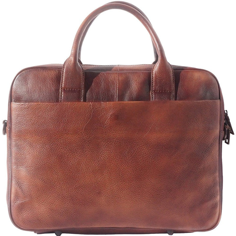 Brown Vintage Leather Attache Case