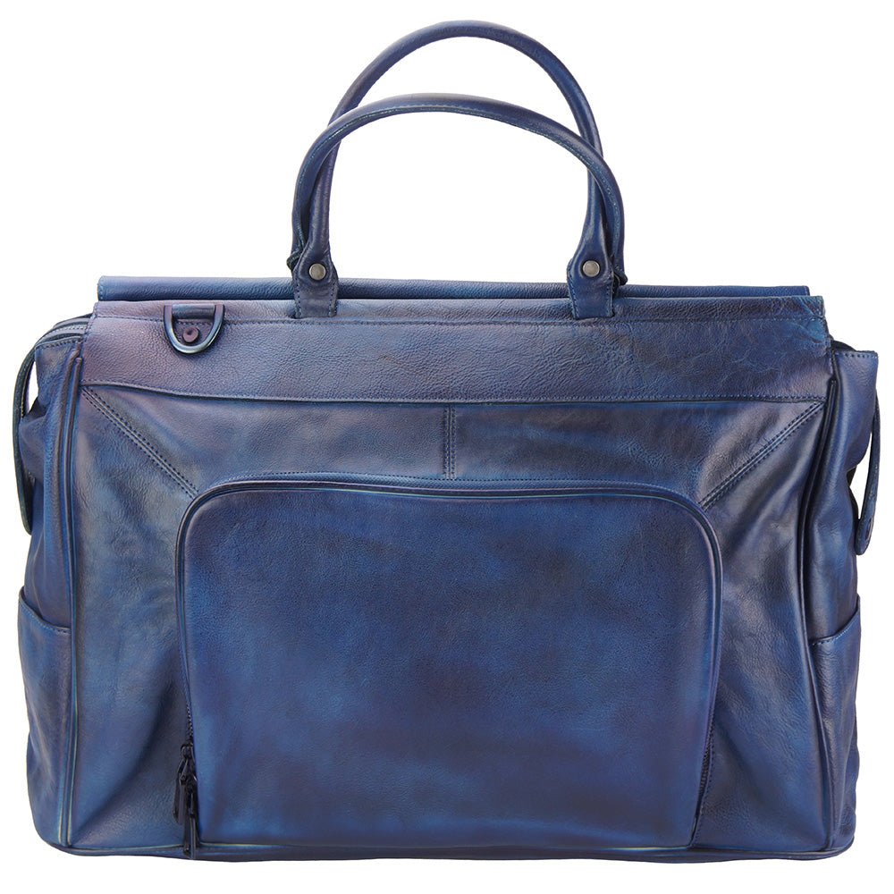 Gennaro Leather Travel Duffle Bag | Men's – Leather