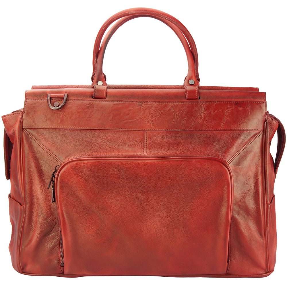 Gennaro Leather Travel Duffle Bag | Men's – Leather
