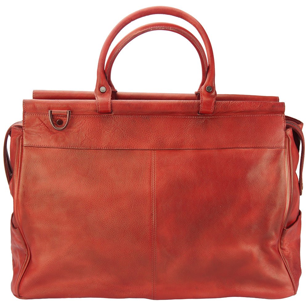 Gennaro Leather Travel Duffle Bag | Men's – Leather