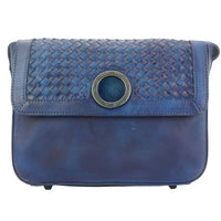 Shoulder flap bag Luna GM by vintage leather-17