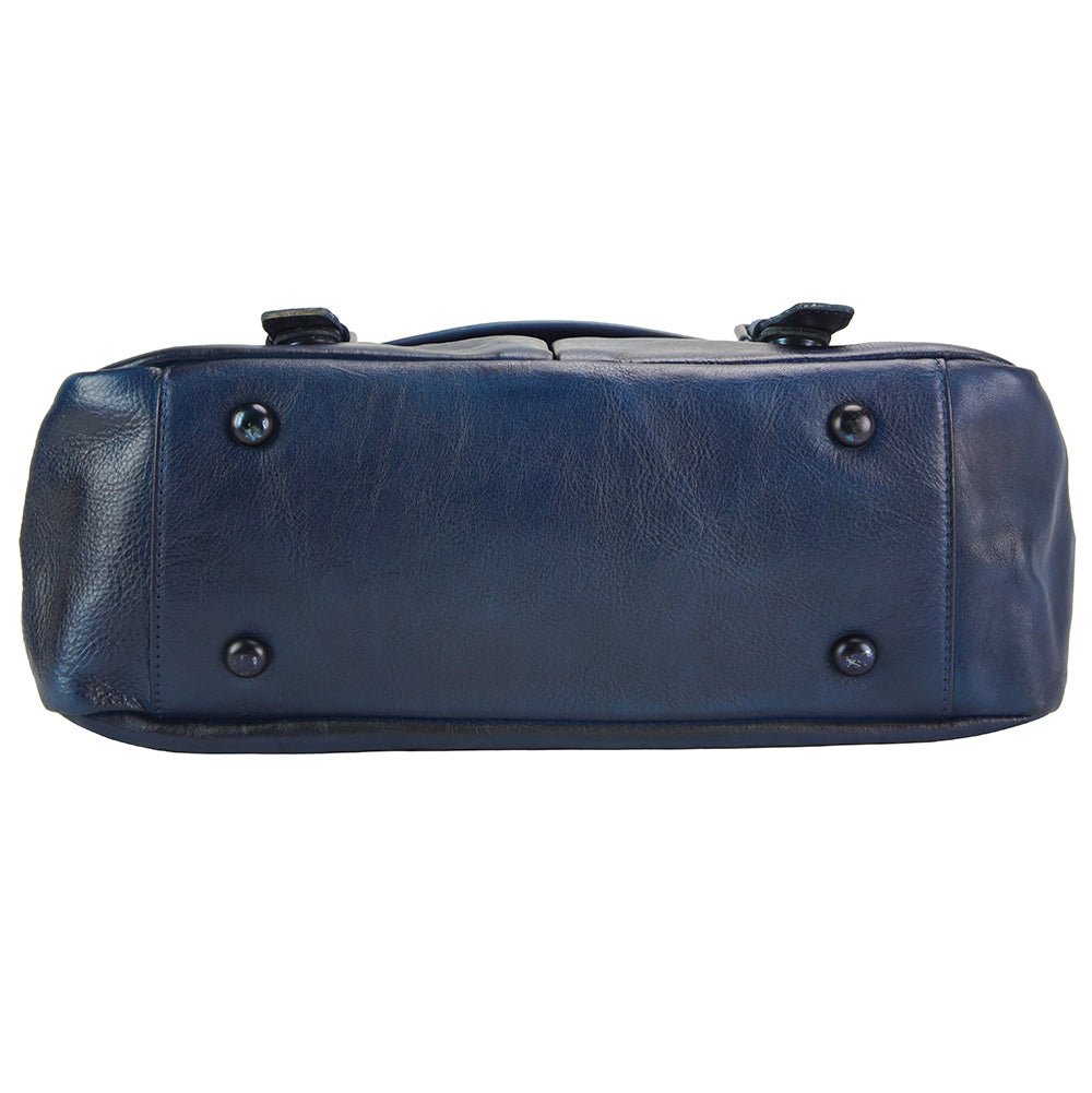 Mattia leather Messenger bag-1