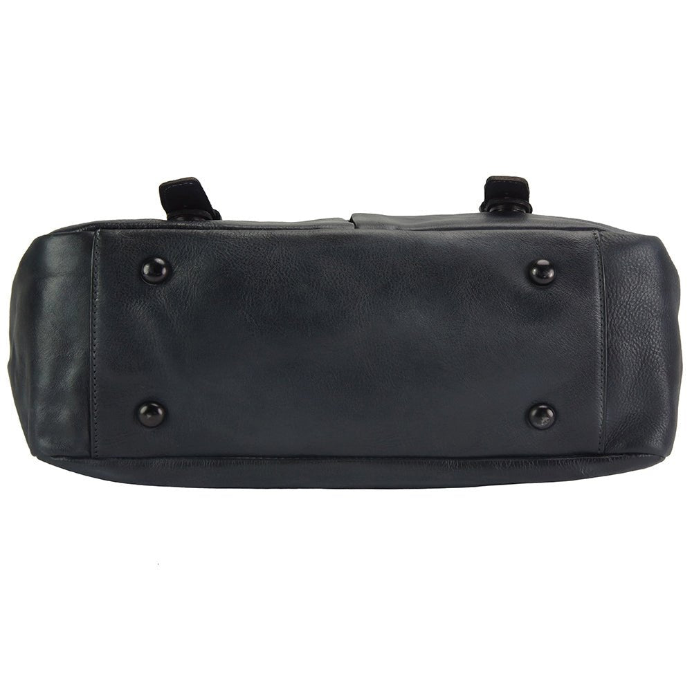 Mattia leather Messenger bag-6