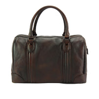 Fulvia Leather Boston Bag-9