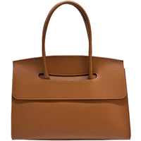 Valeria Structured Italian Leather Handbag
