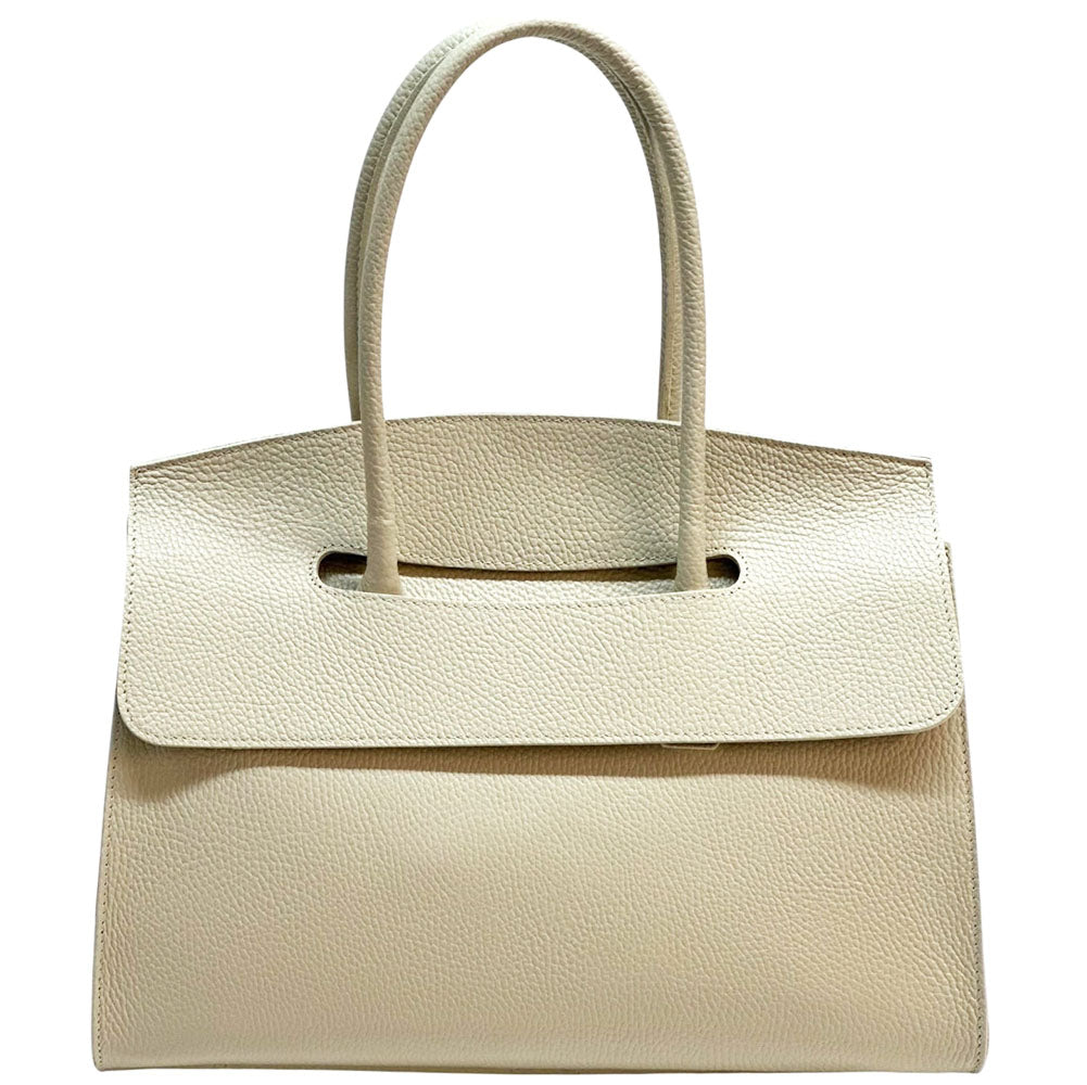 Valeria Structured Italian Leather Handbag