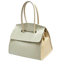 Valeria Structured Italian Leather Handbag