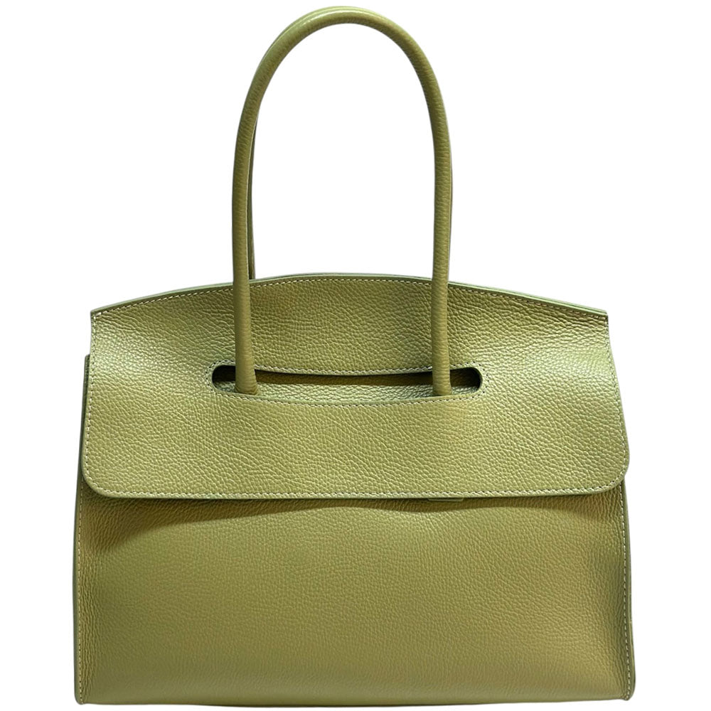 Valeria Structured Italian Leather Handbag