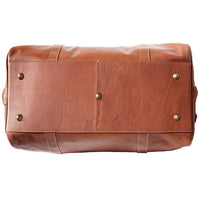 Fortunato Italian Leather Travel Bag - Handmade in Florence
