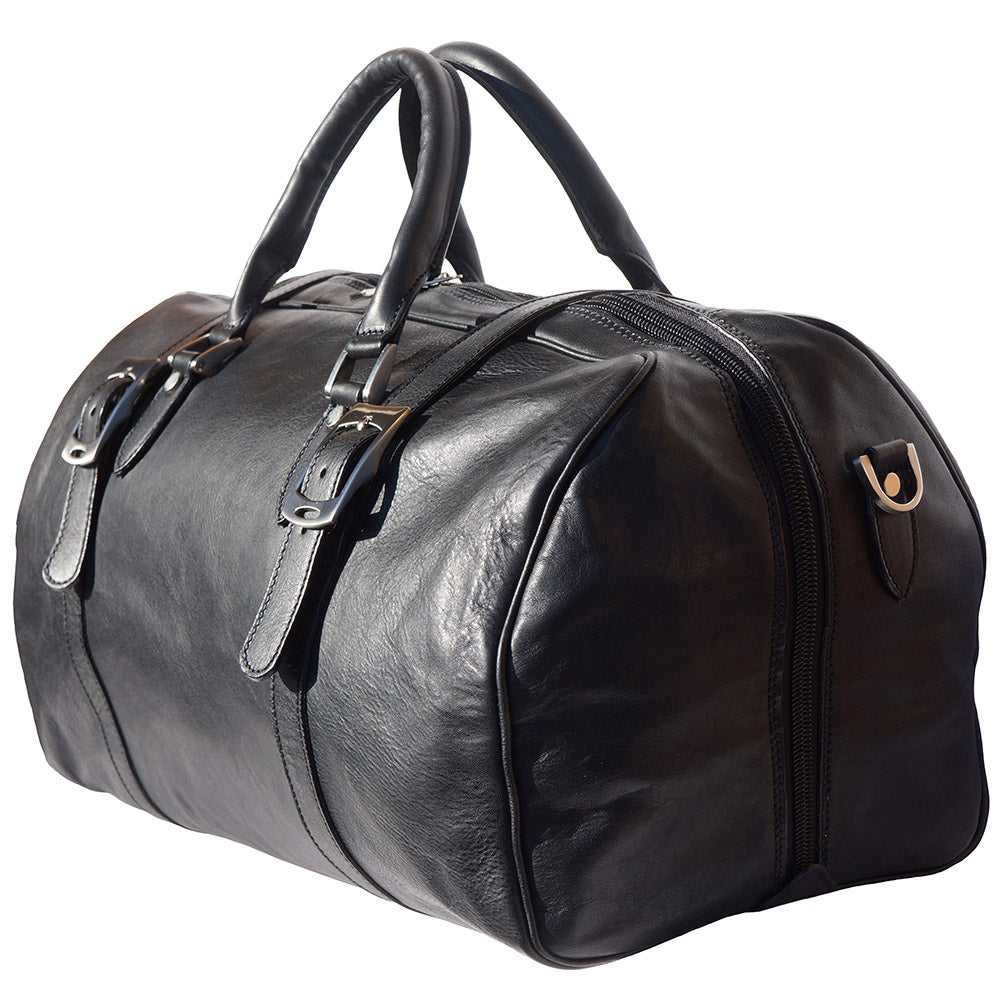Fortunato Italian Leather Travel Bag - Handmade in Florence