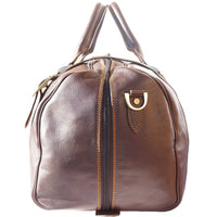 Fortunato Italian Leather Travel Bag - Handmade in Florence