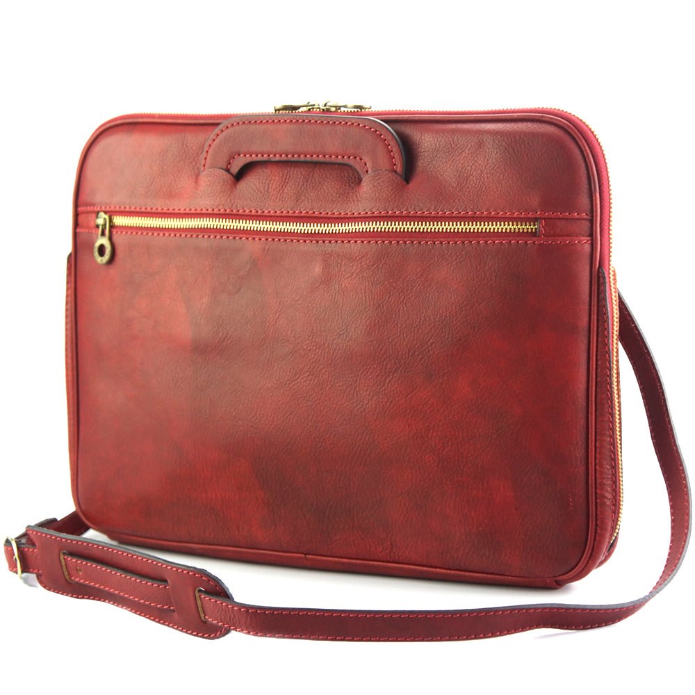 Porte-Documents Jour in Italian Vacchetta leather-10