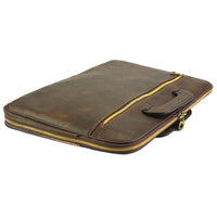 Porte-Documents Jour in Italian Vacchetta leather-13