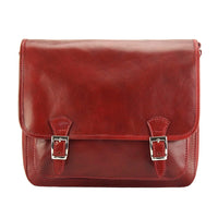 Palmira Leather Messenger Bag-34