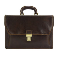 Sergio leather Mini briefcase-41