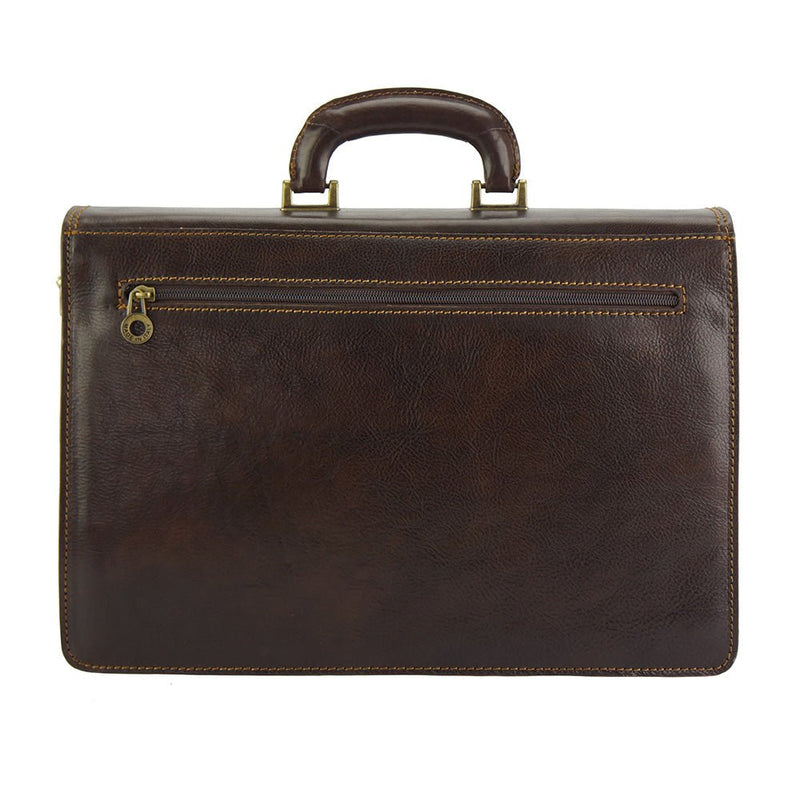 Sergio leather Mini briefcase-30