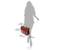 Leather briefcase with two compartments-5