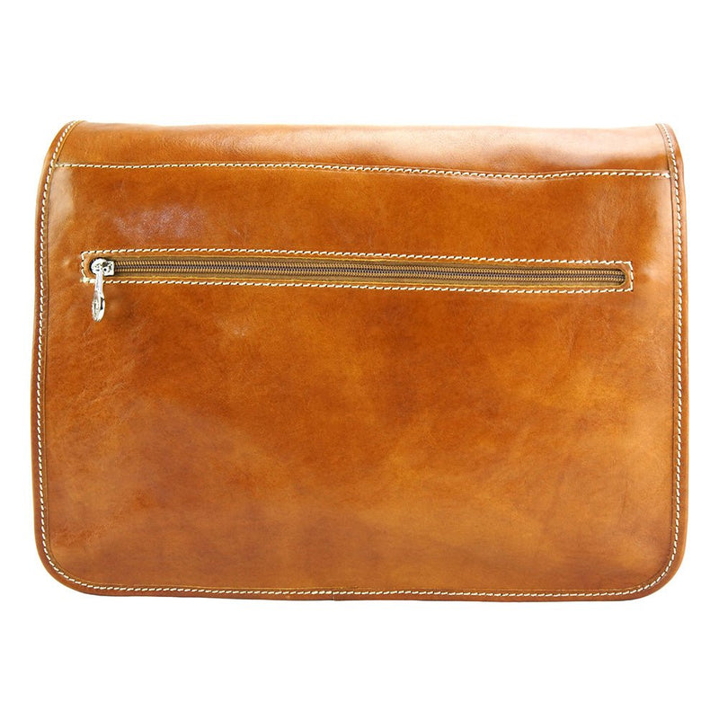 Pamela Leather Messenger Bag-0