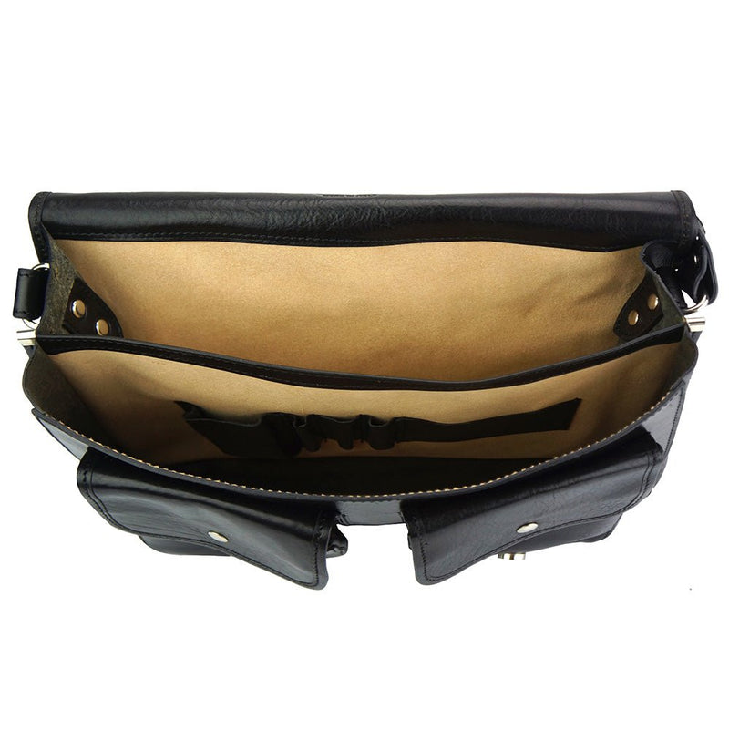 Pamela Leather Messenger Bag-15