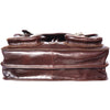 Leather briefcase with two compartments-4