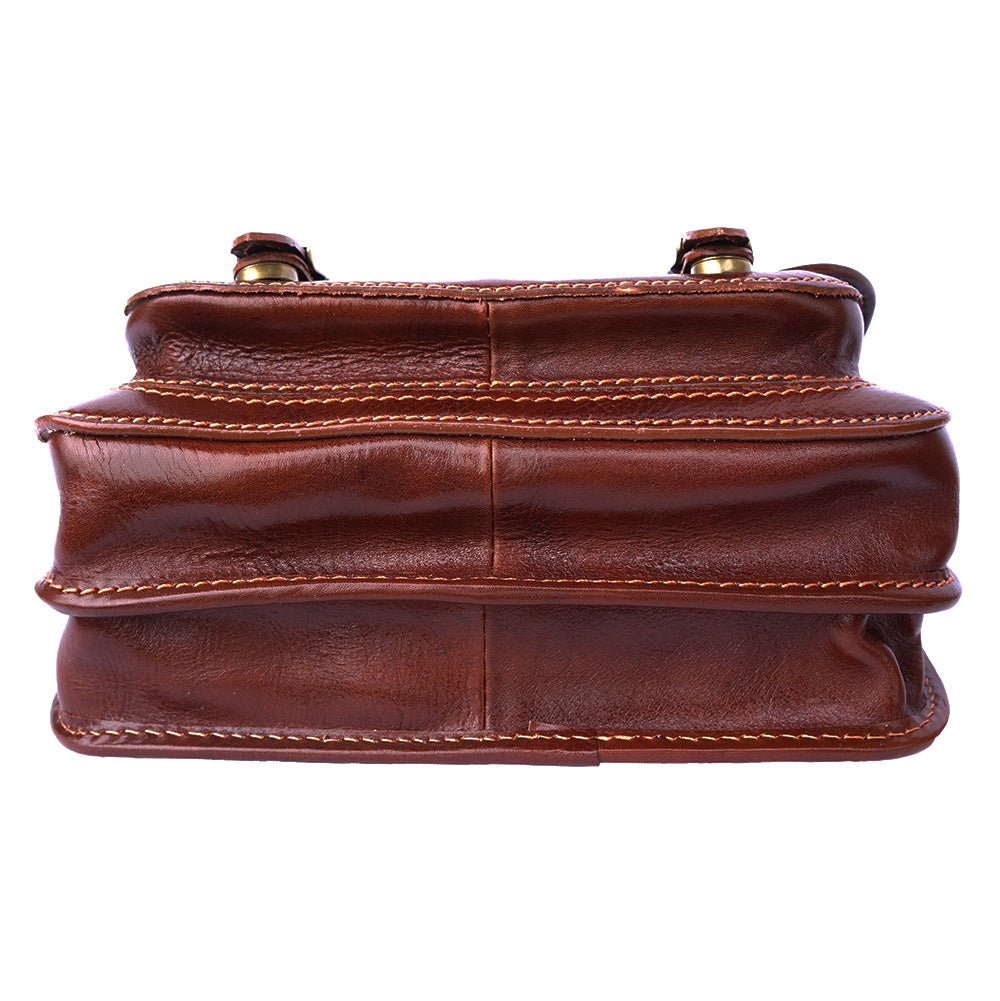 Mini leather messenger bag-14