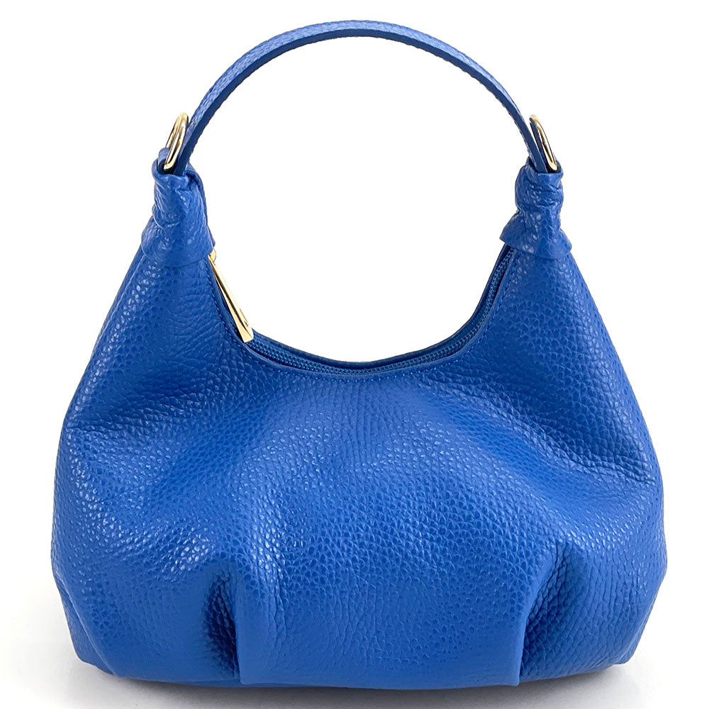 Noemi Compact Italian Leather Hobo Bag