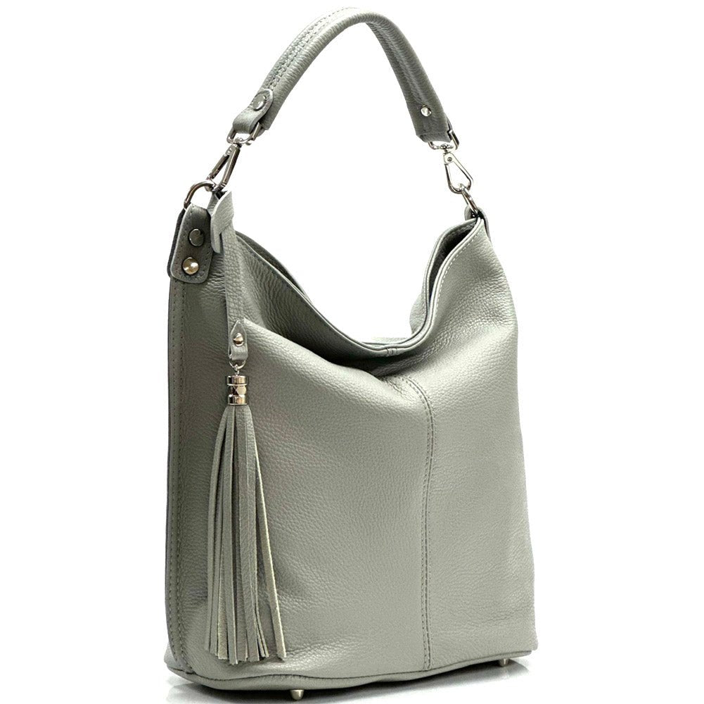 Selene leather Hobo bag-11