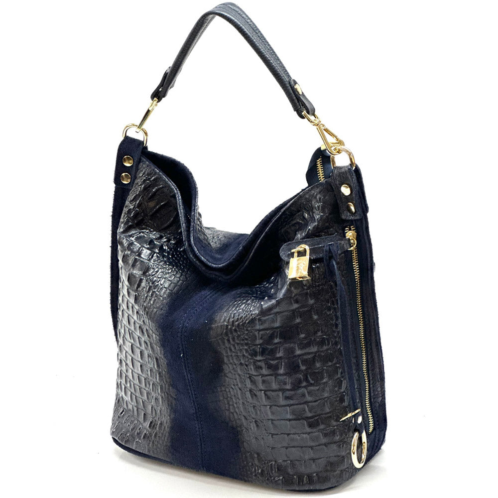 Selene S leather Hobo bag-2