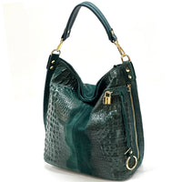 Selene S leather Hobo bag-8