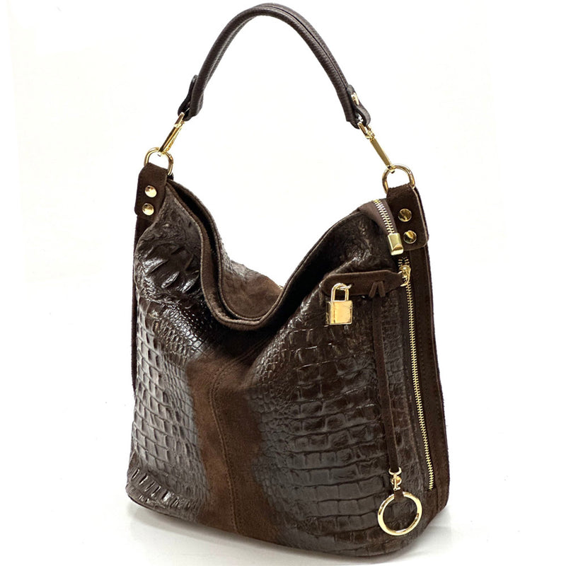 Selene S leather Hobo bag-10