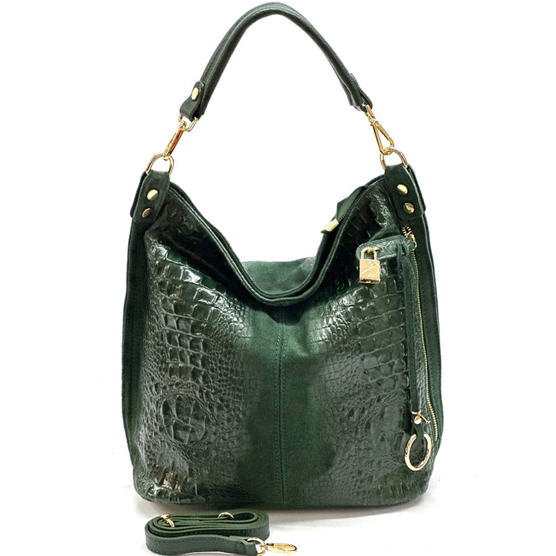 Selene S leather Hobo bag-22