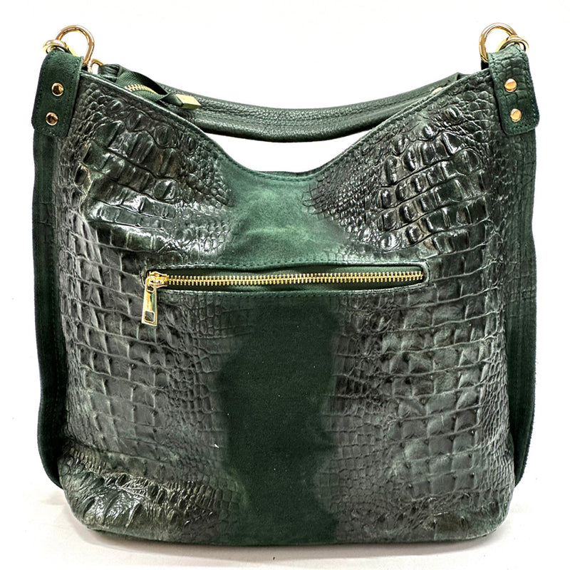 Selene S leather Hobo bag-14