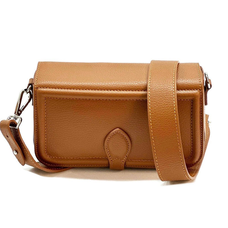 Nicole Leather Shoulder Bag | Versatile Elegance - Leather Italiano