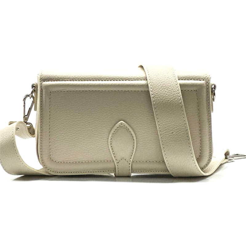 Nicole Leather Shoulder Bag | Versatile Elegance - Leather Italiano