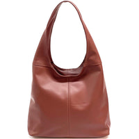 Caïssa Leather Hobo Bag: Versatile & Stylish - Leather Italiano