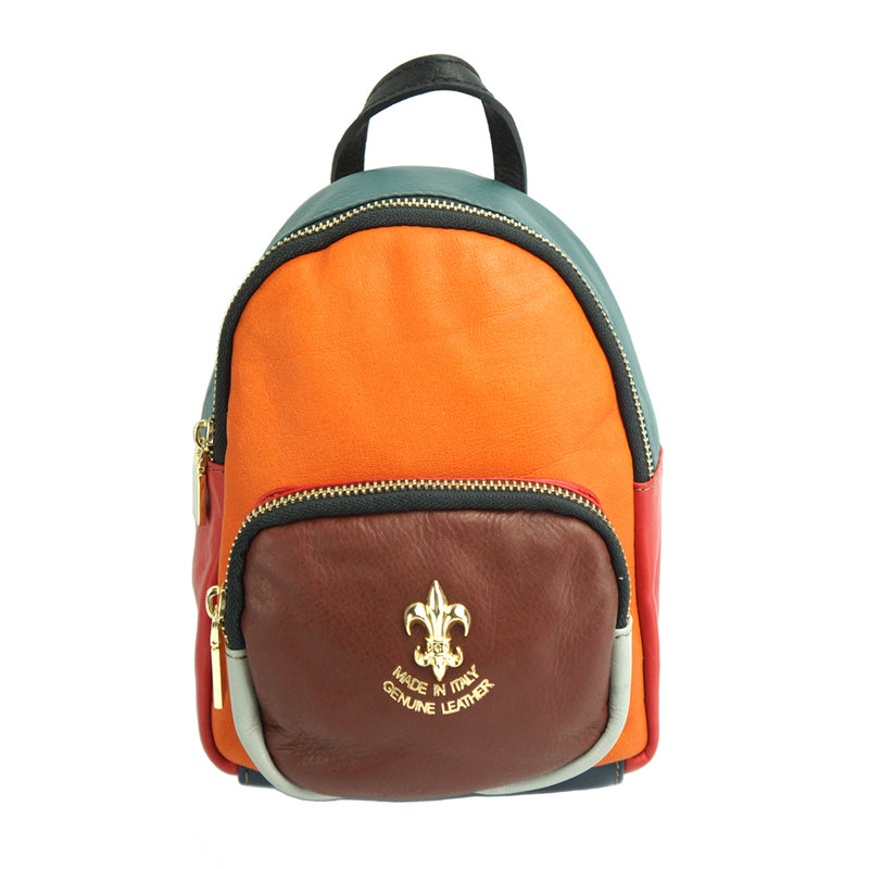 Alessia leather Backpack-12
