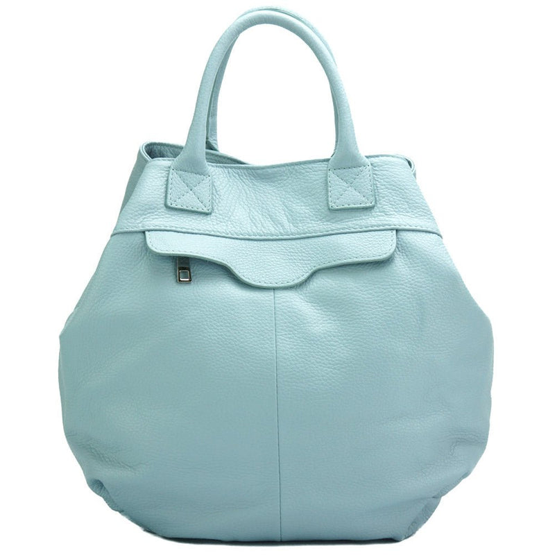 Raffaella leather tote bag-8