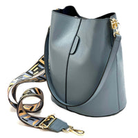 Maddalena GM leather bucket bag-12