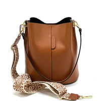 Maddalena GM leather bucket bag-53