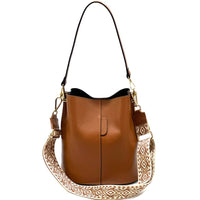 Maddalena GM leather bucket bag-15