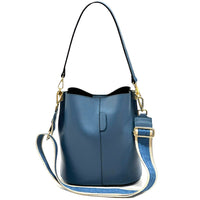 Maddalena GM leather bucket bag-9