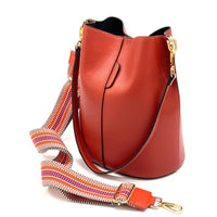 Maddalena GM leather bucket bag-2