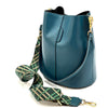 Maddalena GM leather bucket bag-28