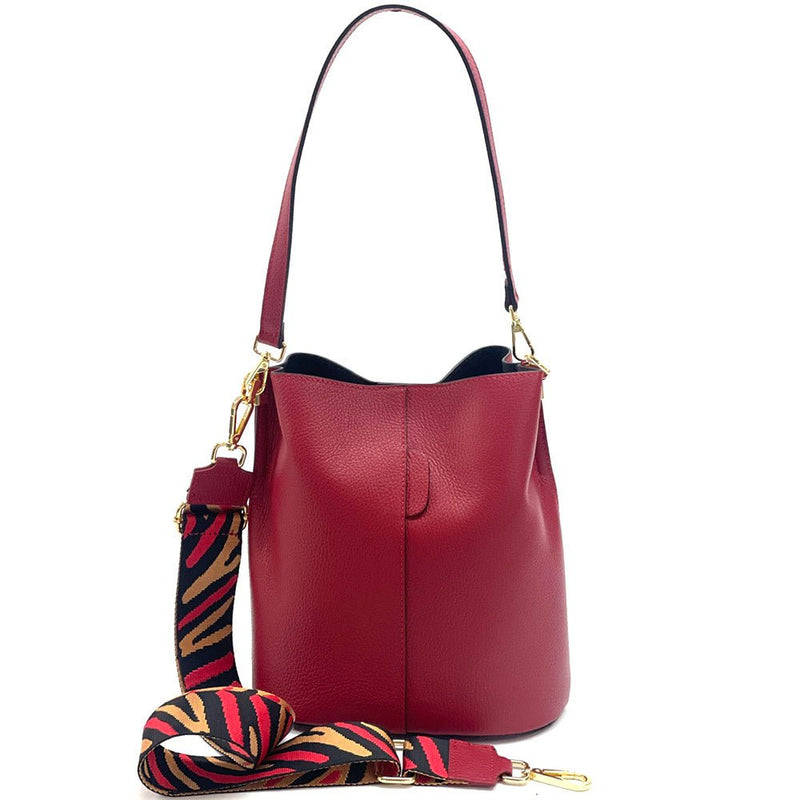 Maddalena GM leather bucket bag-33