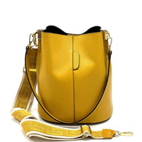 Maddalena GM leather bucket bag-46