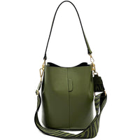 Maddalena GM leather bucket bag-43