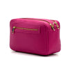 Vera Pelle Bag in fuchsia - angled view