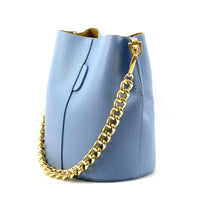 Maddalena leather bucket bag-10